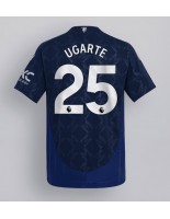 Manchester United Manuel Ugarte #25 Bortedrakt 2024-25 Korte ermer